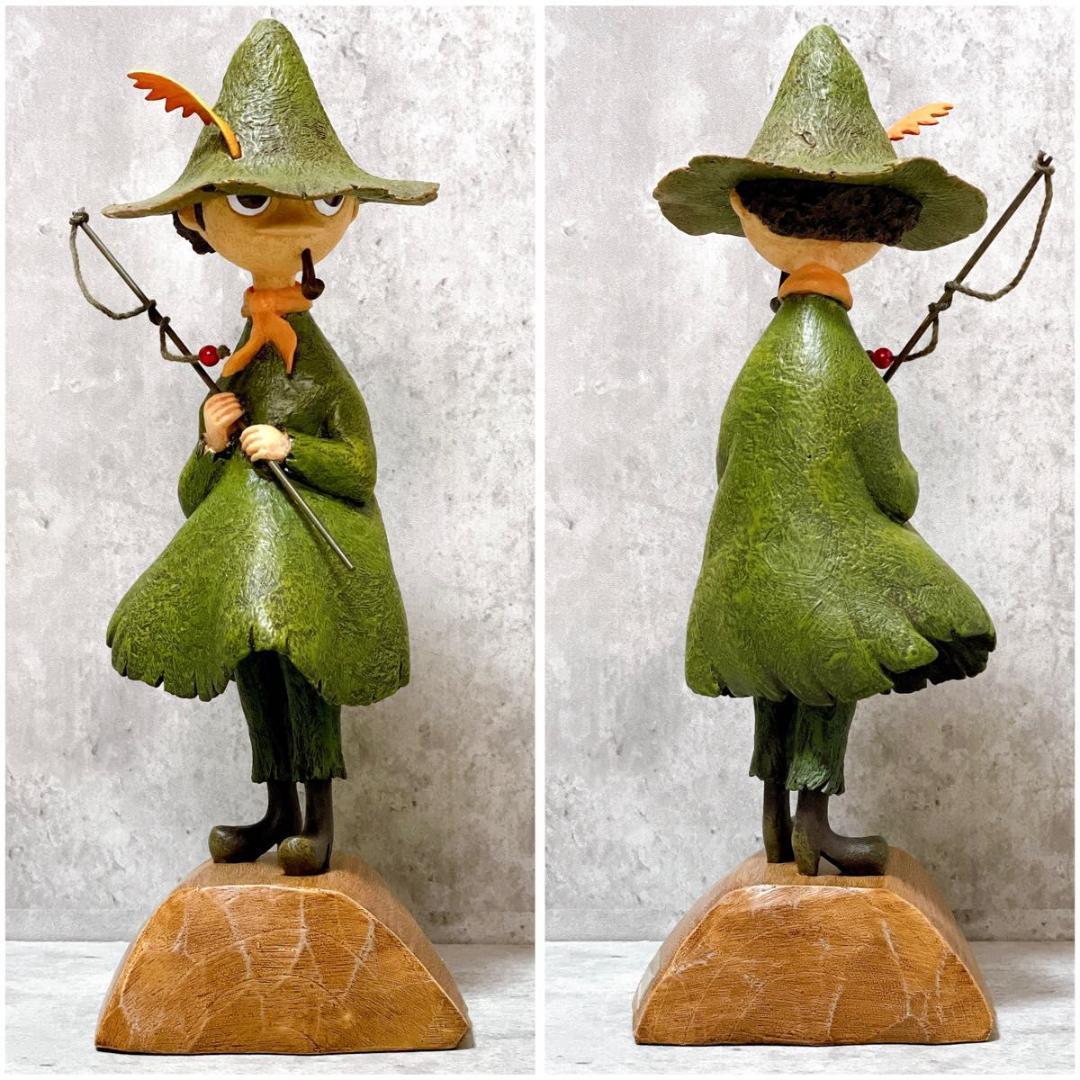 極美品 ベネリック ムーミン フィギュア スナフキン 釣り 置物 インテリア