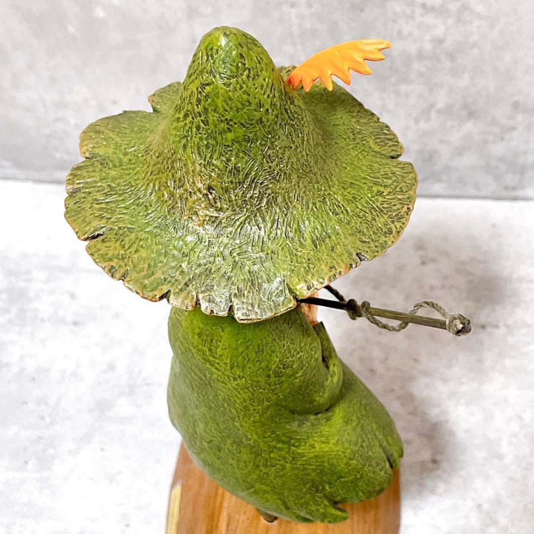 極美品 ベネリック ムーミン フィギュア スナフキン 釣り 置物 インテリア