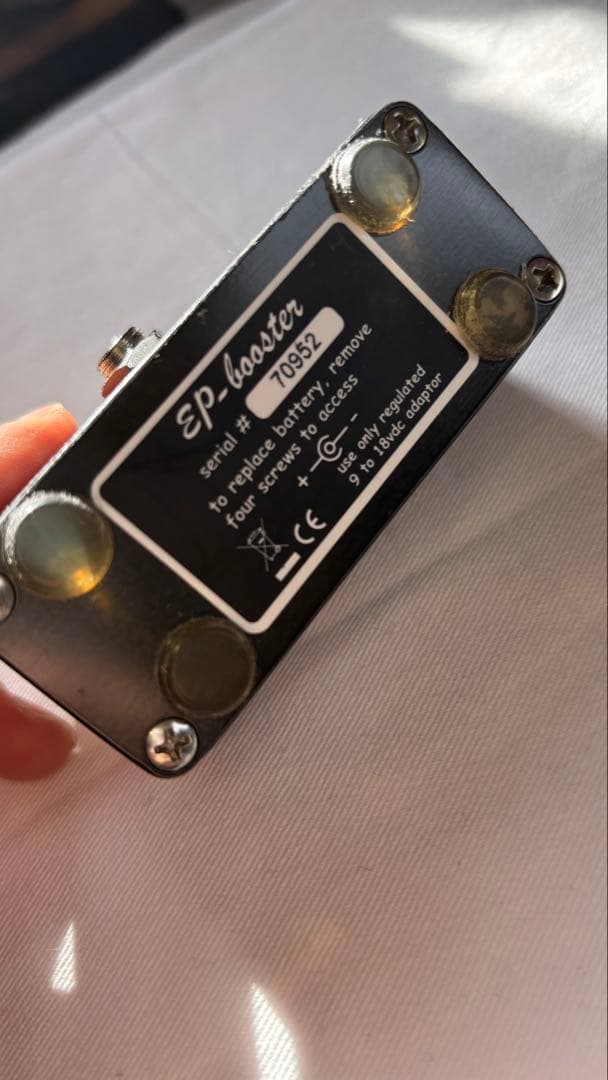 EP-booster ギターエフェクター