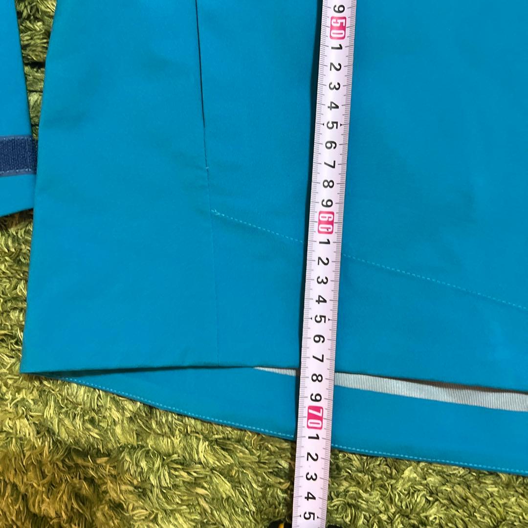 新品Lサイズ　高機能ラウドマウスゴルフメンズダントツ撥水レインウェア　ブルー