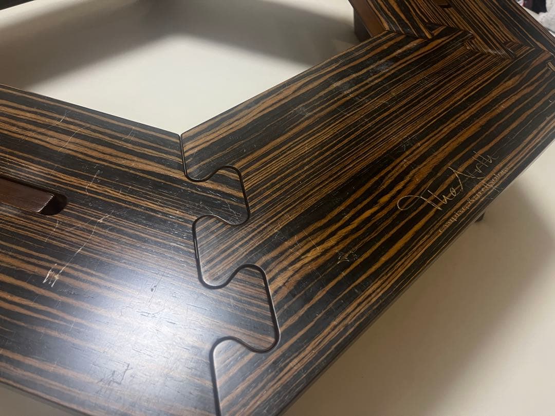 the Arth/ざあーす/ヘキサテーブル/六角テーブル/黒しま次郎