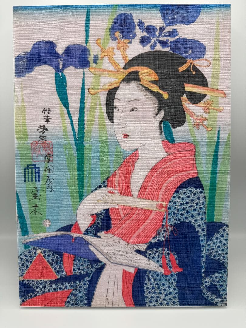 木製パネルアート 河鍋暁斎 (かわなべ きょうさい)