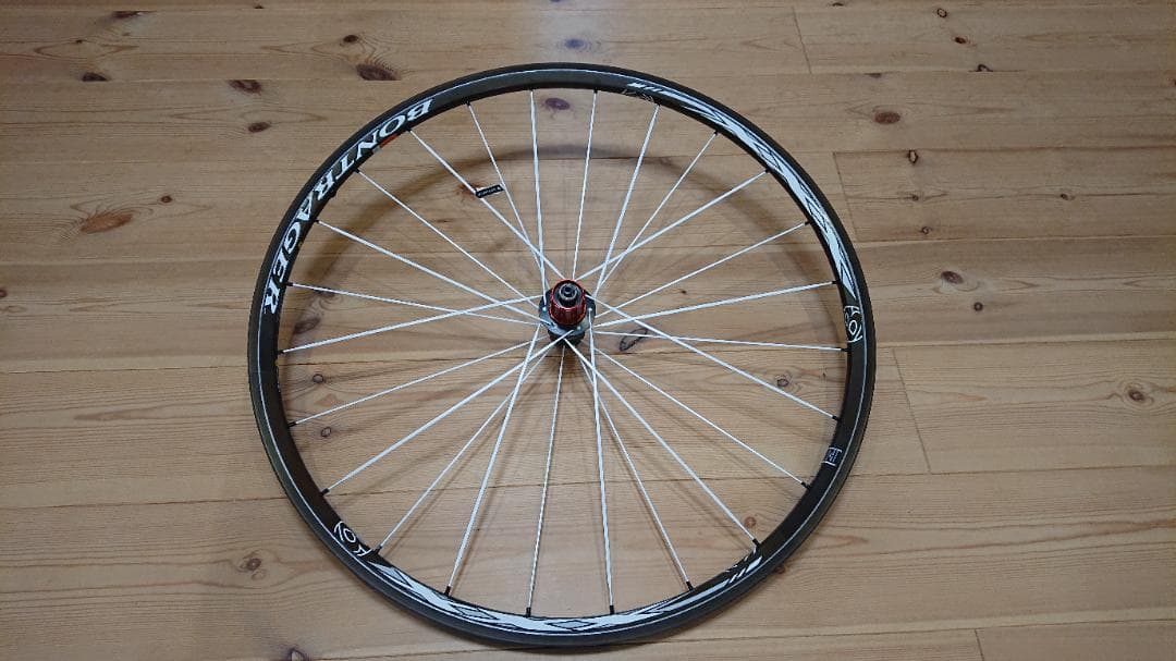 超レア美品カーボンBONTRAGER レースXXXライト１０速 後輪ホイール