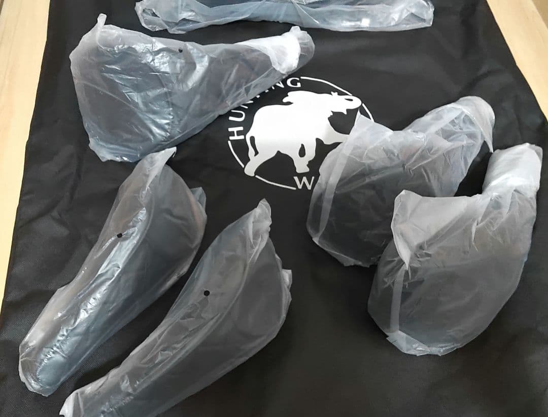 ハンティングワールド　ゴルフ　キャディバッグ　美品!