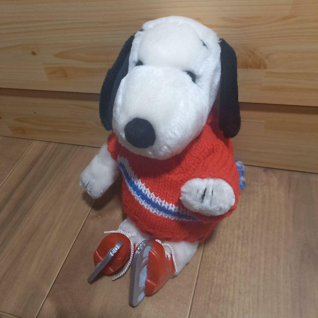 キ*キ様 激レア！familiar×スヌーピーコラボ　スケート ぬいぐるみ ヴィ