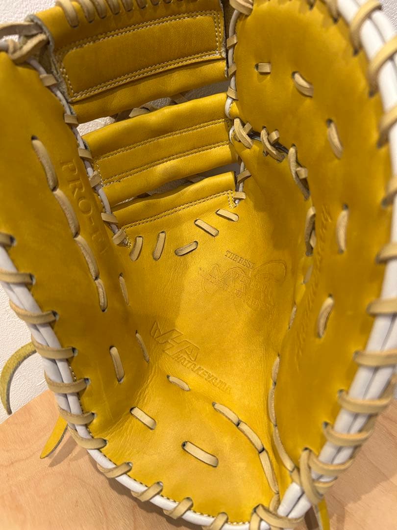 極上 希少カラー 軟式 ハタケヤマ ファーストミット