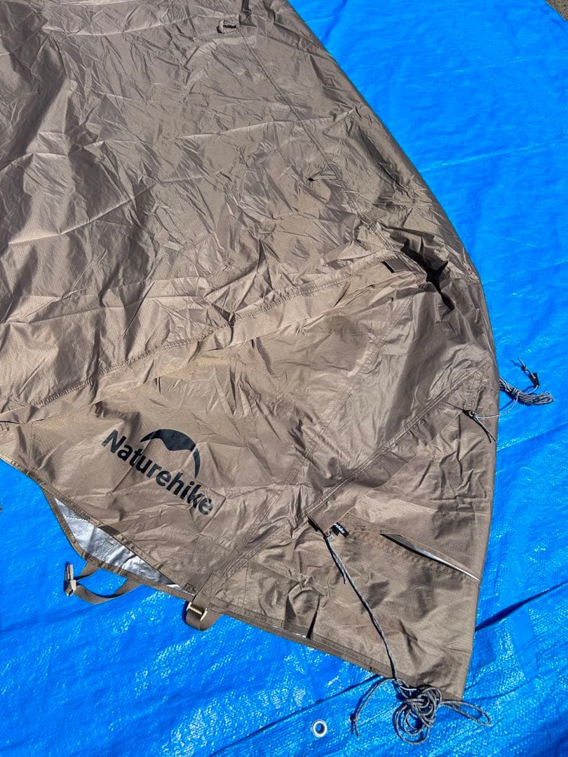【美品】Naturehike ワンタッチ テント＋コットセット 2人用