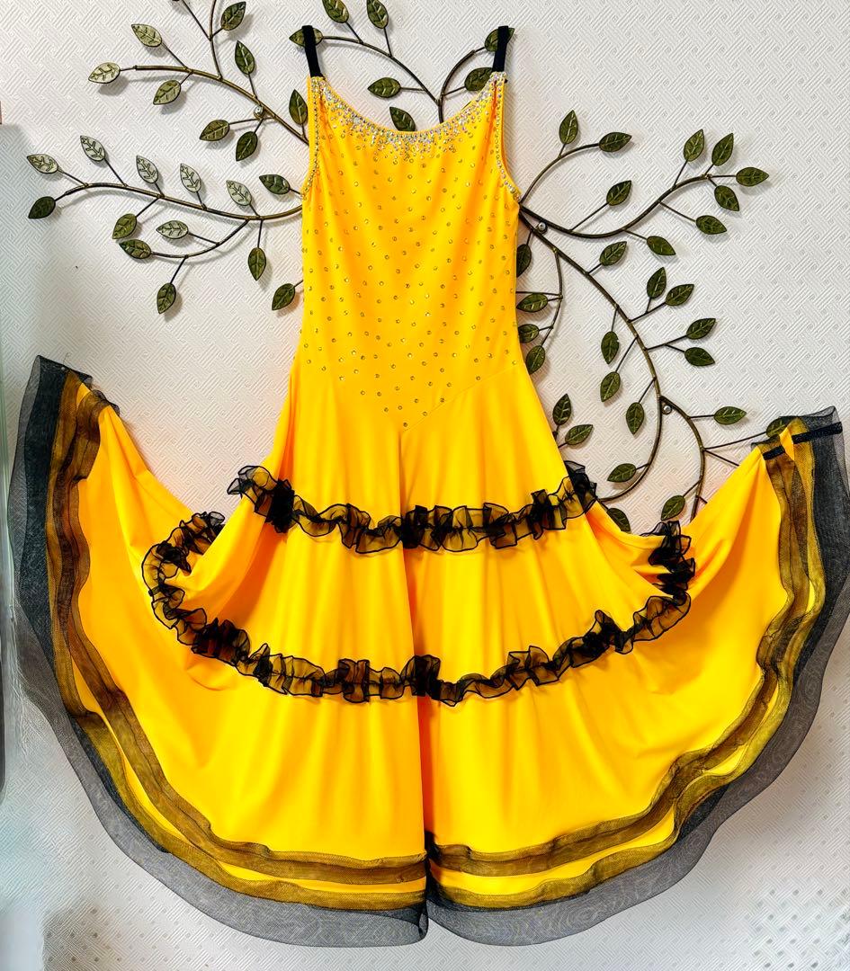 美品★ドレス★キッズ★ジュブナイル★ジュニア★社交ダンス