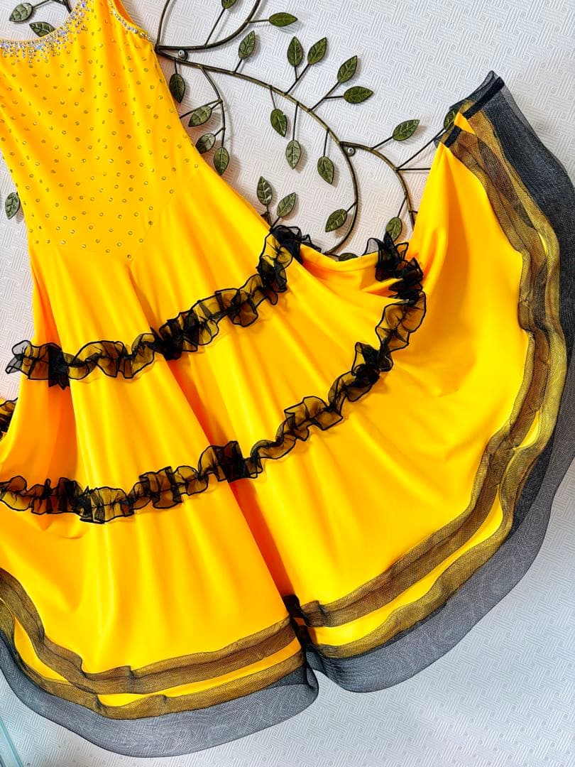 美品★ドレス★キッズ★ジュブナイル★ジュニア★社交ダンス