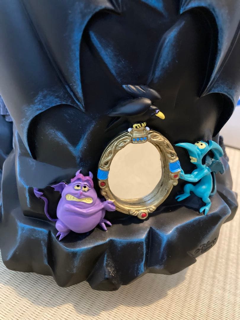 【訳あり】ディズニー ヴィランズ スノードーム オルゴール