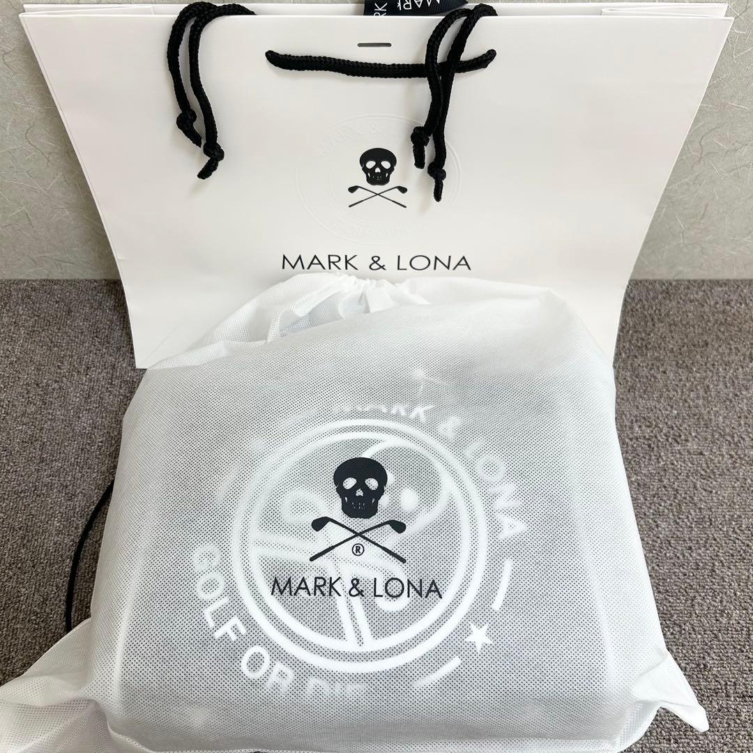 新品　マークアンドロナ　カートバッグ　ゴルフバッグ　スカル　ドクロ　ブラック