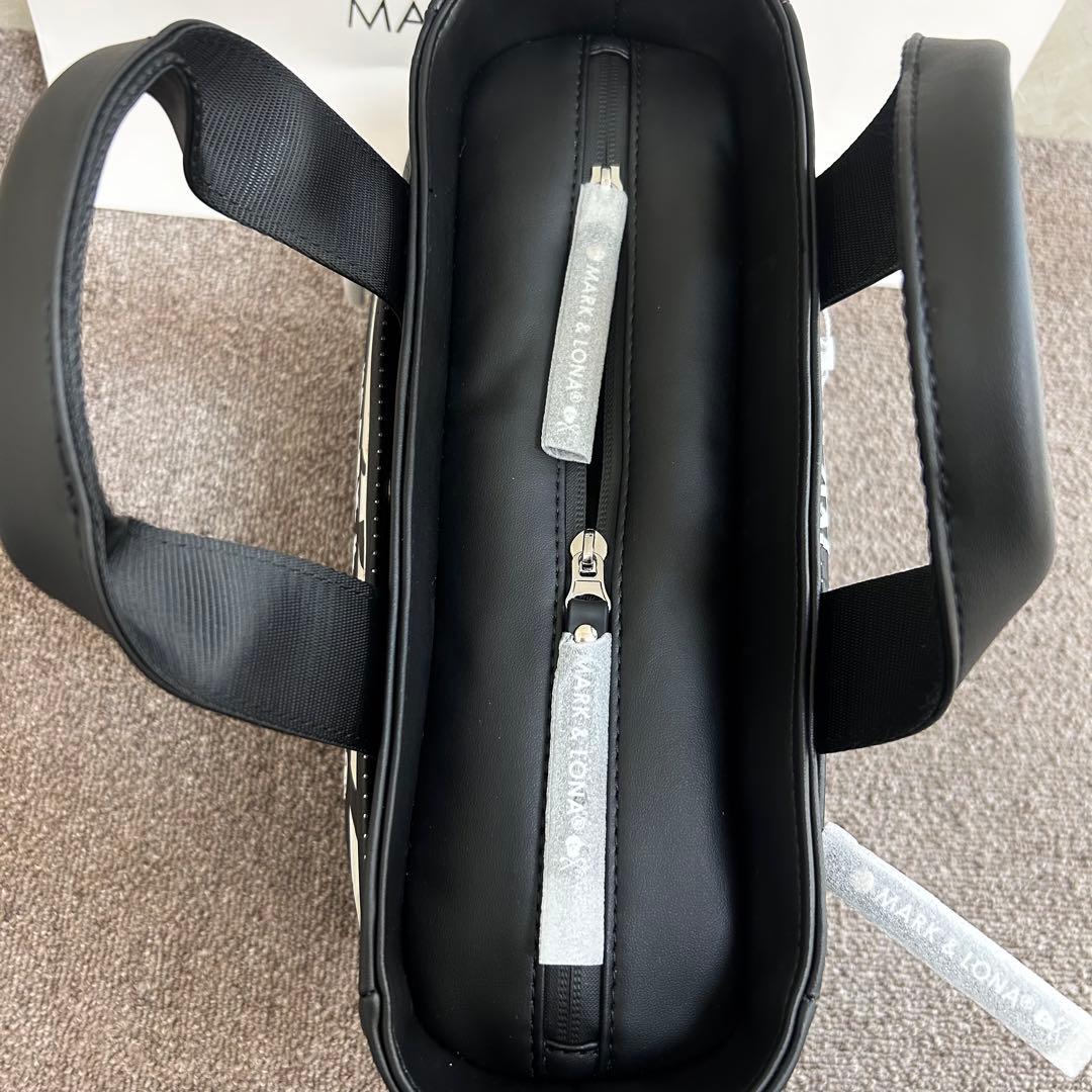 新品　マークアンドロナ　カートバッグ　ゴルフバッグ　スカル　ドクロ　ブラック