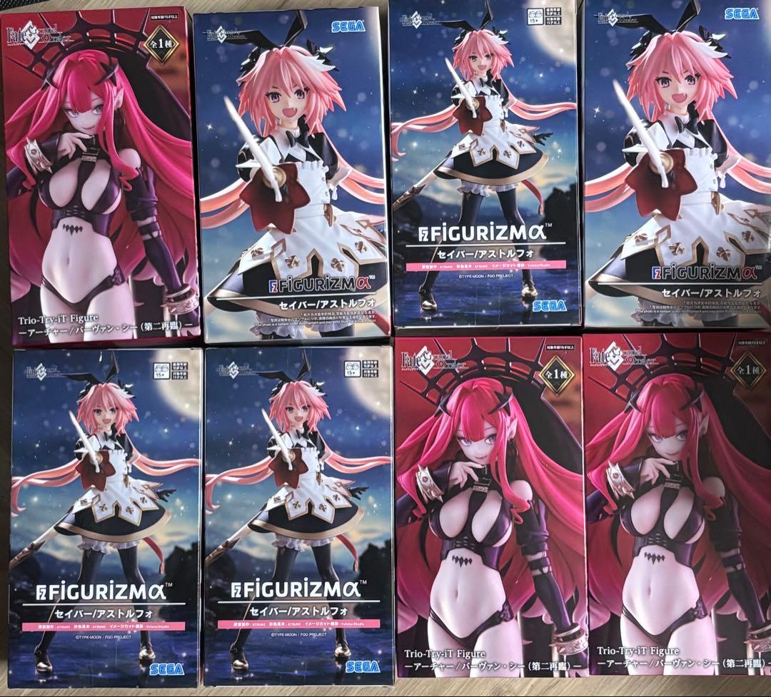 Fate Grand/Order アーチャー　セイバー　フィギュア8体まとめ売り
