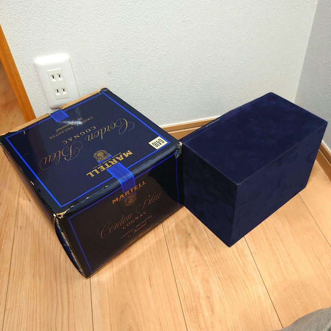 未開封・マーテル コルドンブルー バカラ クリスタル 箱・替え栓あり