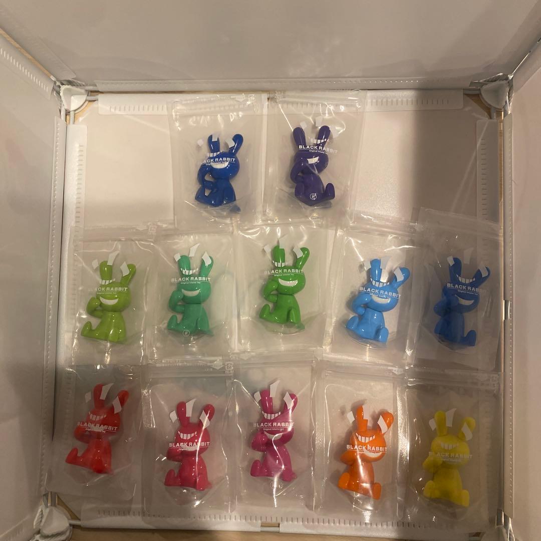 ブラックラビット　12色相環　12体セット