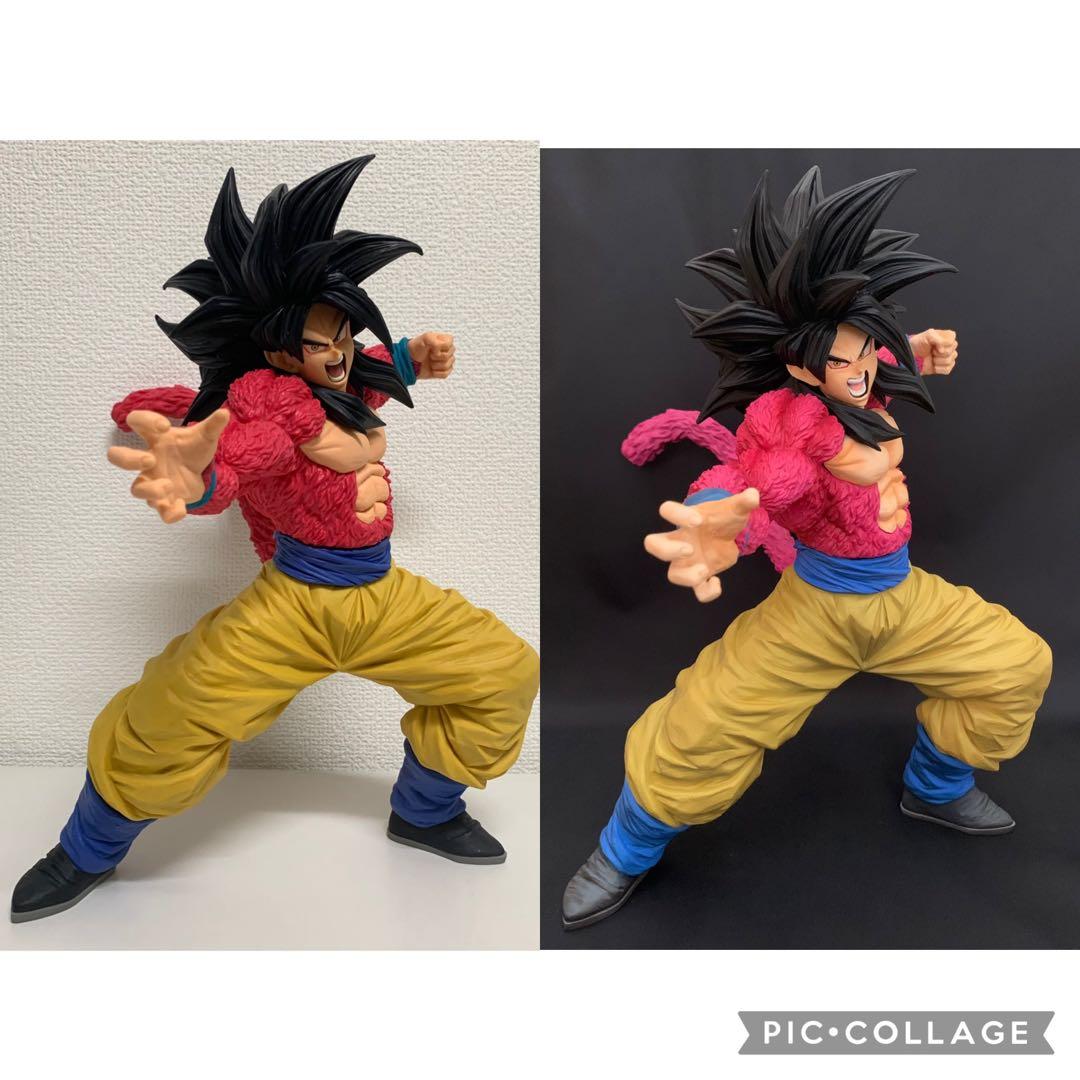 SMSP 一番くじ ドラゴンボール 孫悟空 超サイヤ人4 フィギュア リペイント