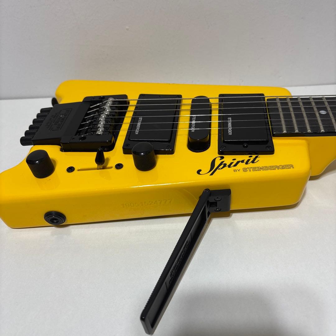 Spirit エレキギター イエロー