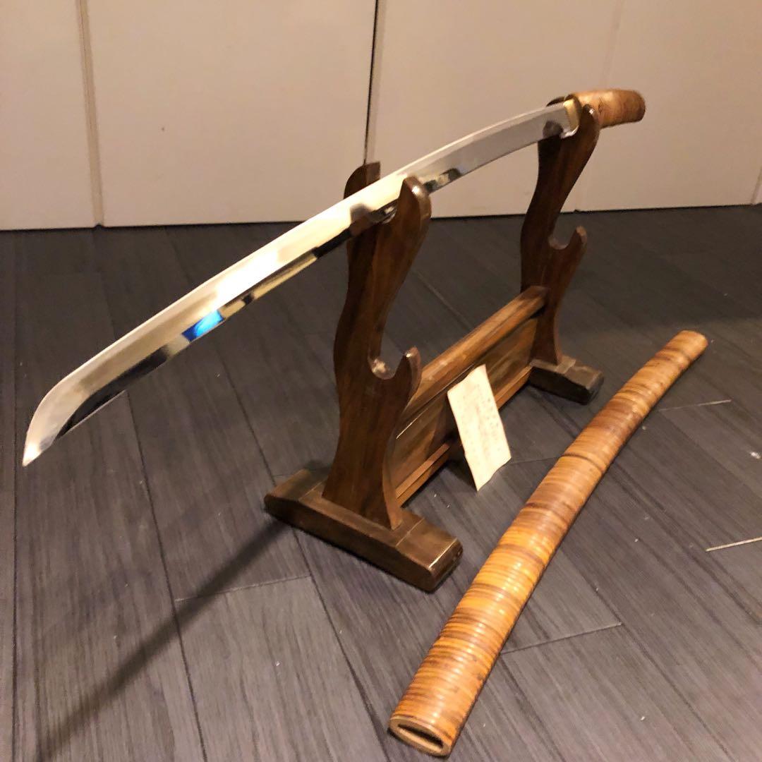 高級美術居合刀剣　籐巻造り　高級居合刀　太刀　模造刀　名刀