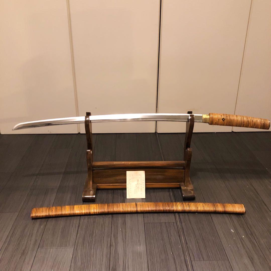 高級美術居合刀剣　籐巻造り　高級居合刀　太刀　模造刀　名刀