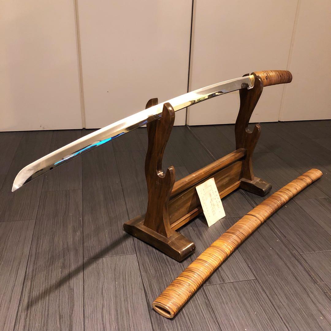 高級美術居合刀剣　籐巻造り　高級居合刀　太刀　模造刀　名刀