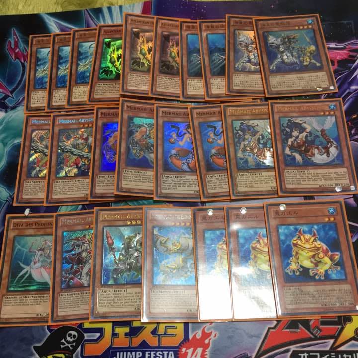 遊戯王 海皇マーメイル 米版 最高レアリティ多数