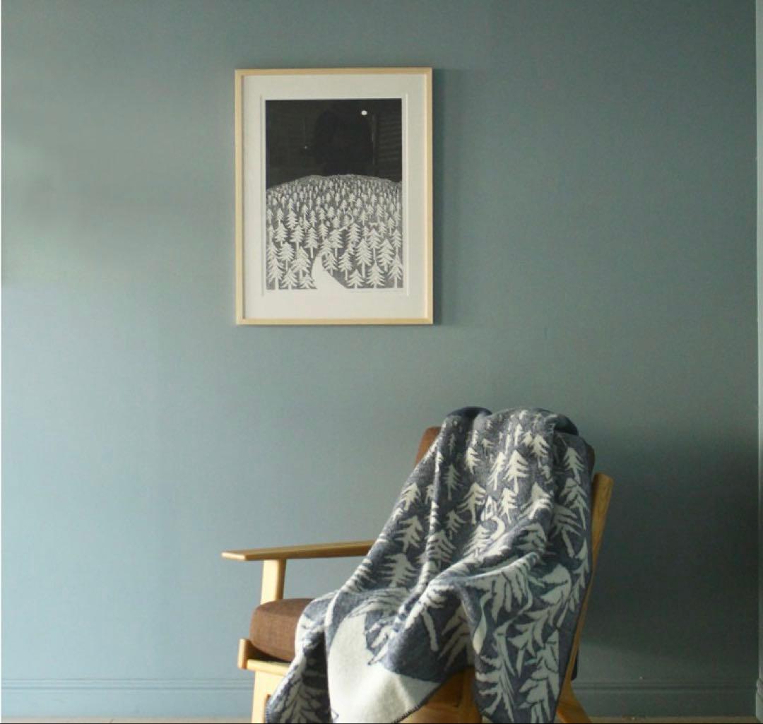 限定ミナペルホネン アートポスター「HOUSE IN THE FOREST」A2