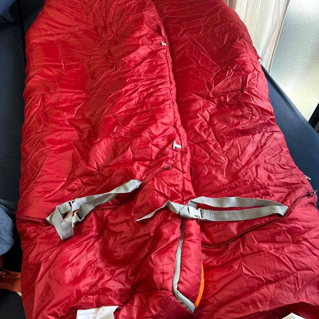 コールマン　Coleman 寝袋　キッズマミーアジャスタブル　オレンジ　使用2回