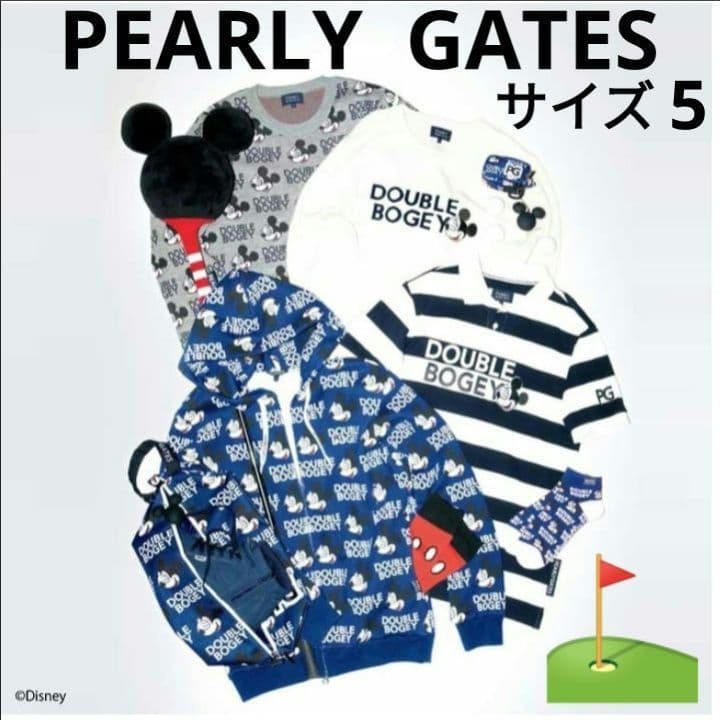【新品未使用】PEARLY GATES GOLF パーリーゲイツ ゴルフ 5