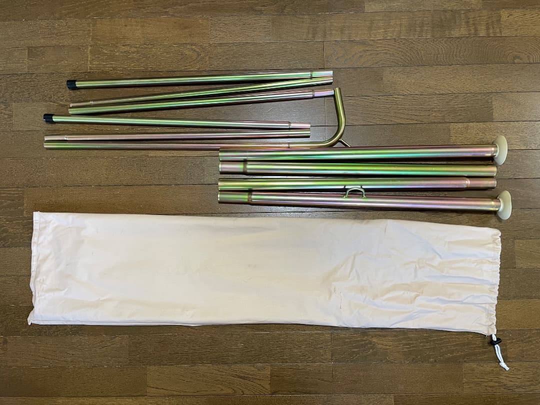 【未使用】D&R フォーシーズン 防水通気 コットンベルテント 4m