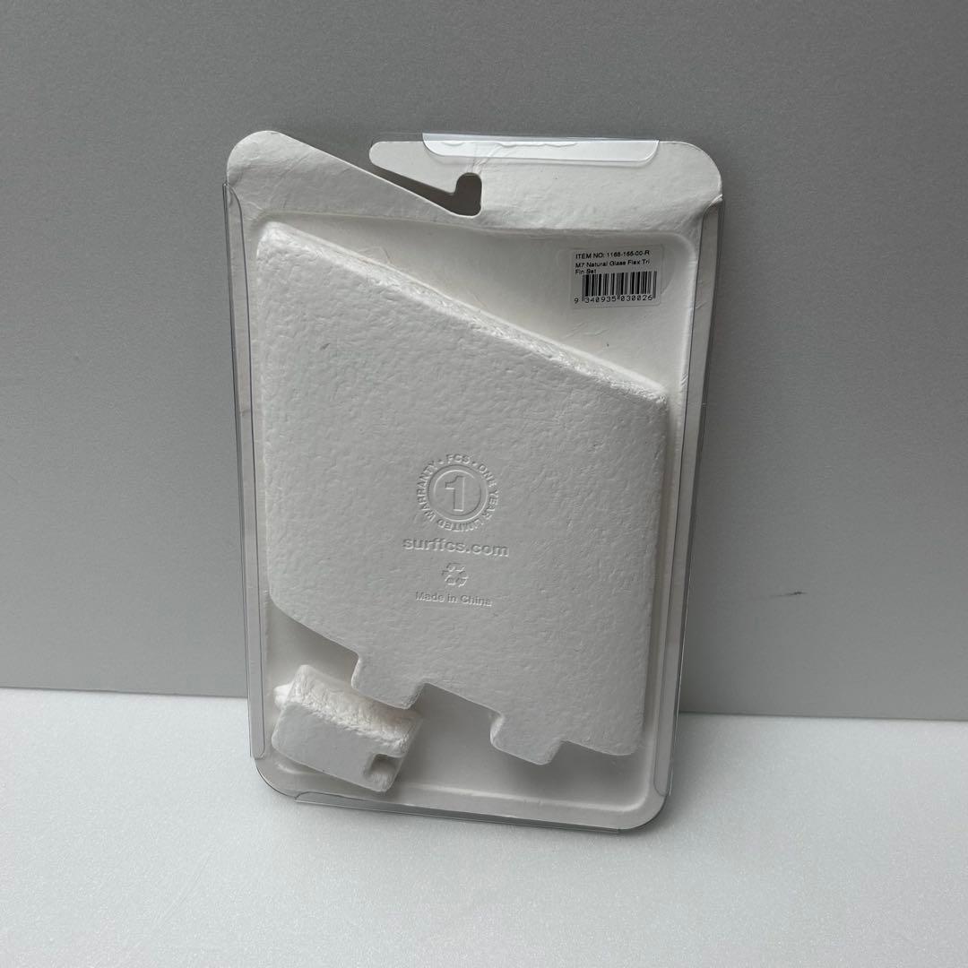 ① FCS M7 NATURAL GLASS FLEX TRI FIN SET