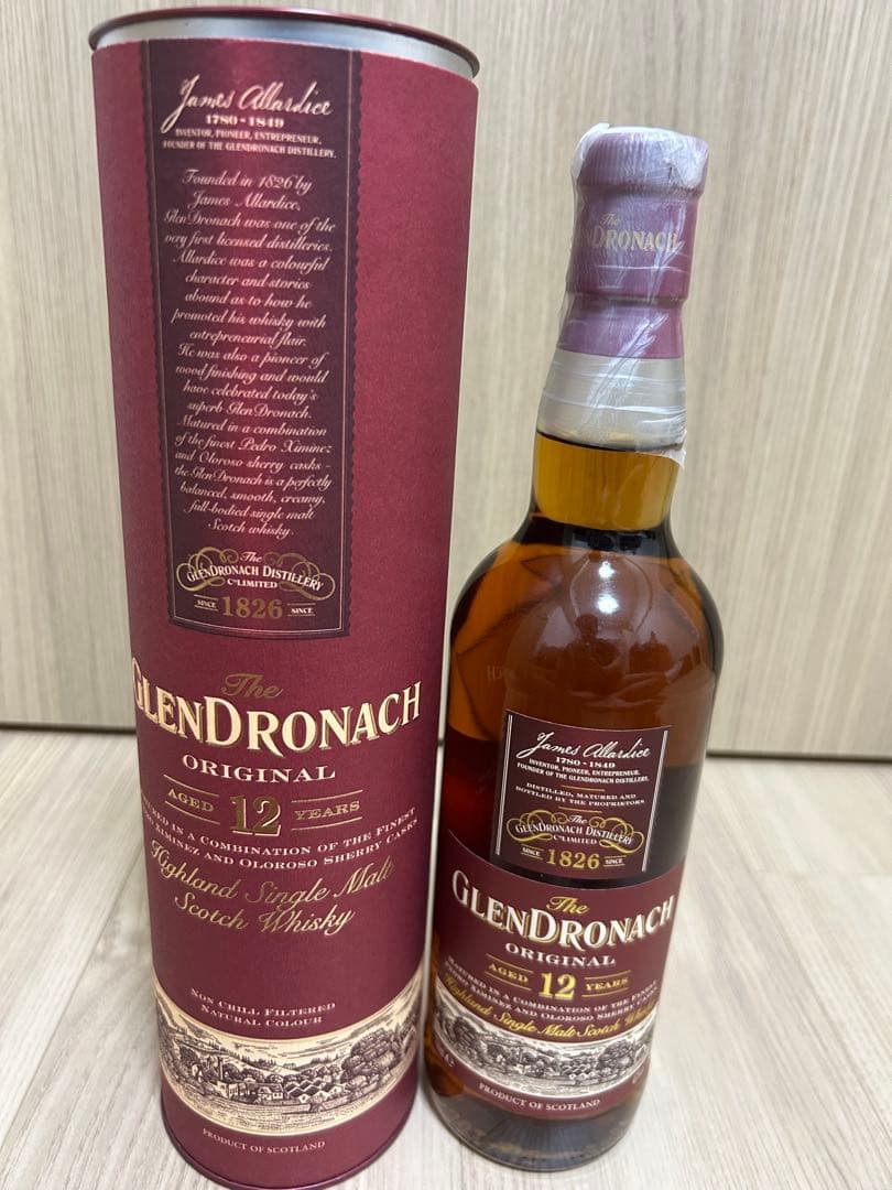 (希少品)GLENDRONACH 12年 Billy worker ver!