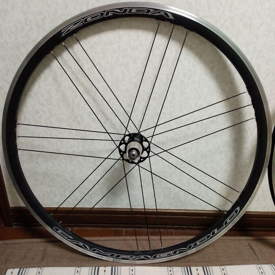 Campagnolo Zondaホイール前後セット622×17C 走行距離70K
