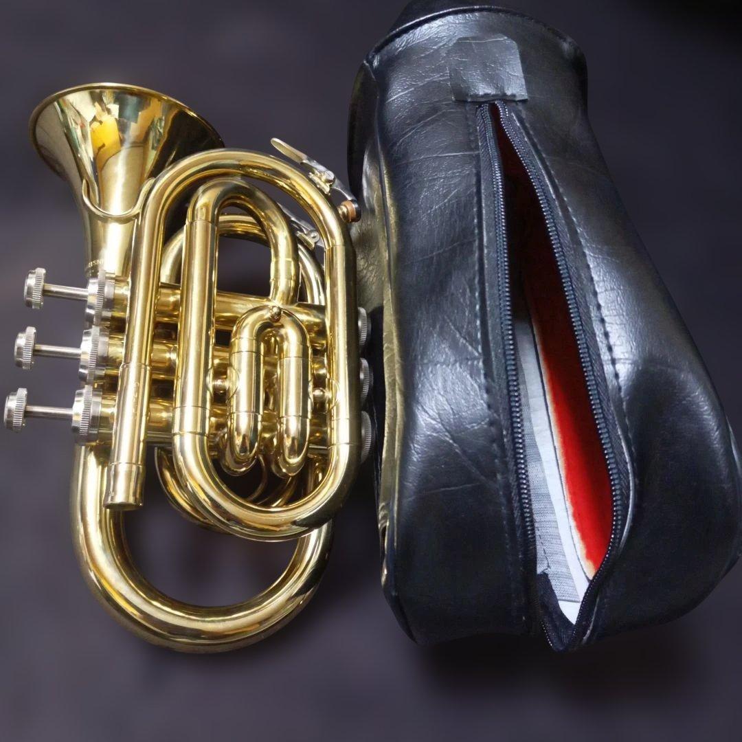 ジュピター JUPITER ポケットトランペット SPT-416 ソフトケース