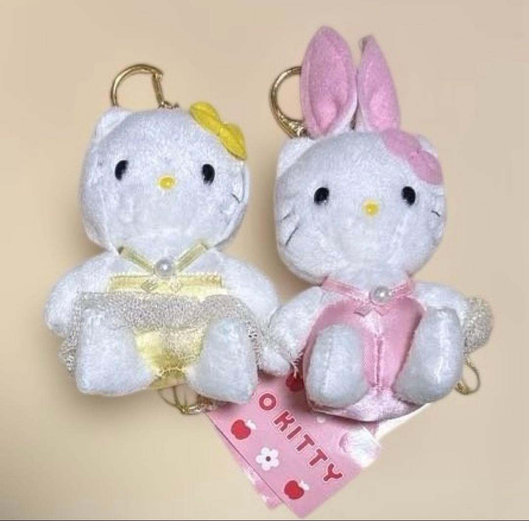 ハローキティ　1998年製　希少品　マスコット　バニー　当時物　まとめ売り