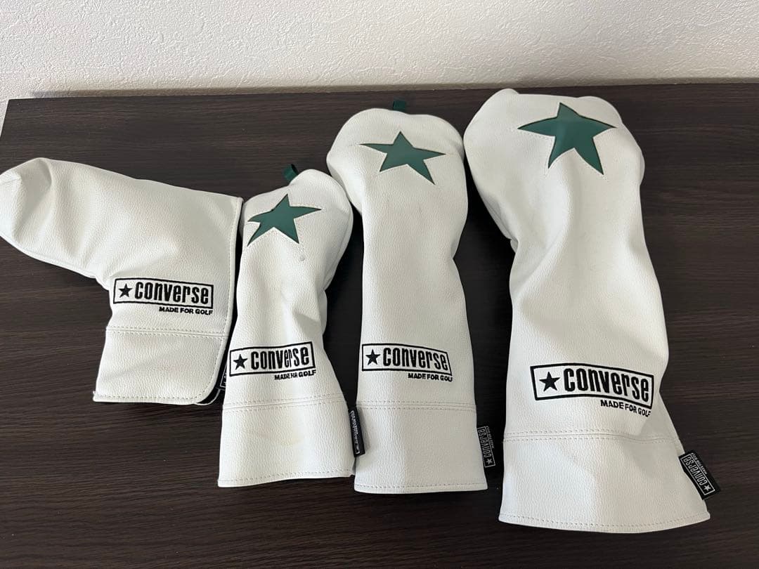 コンバースCONVERSE キャディバッグ ホワイト／グリーン