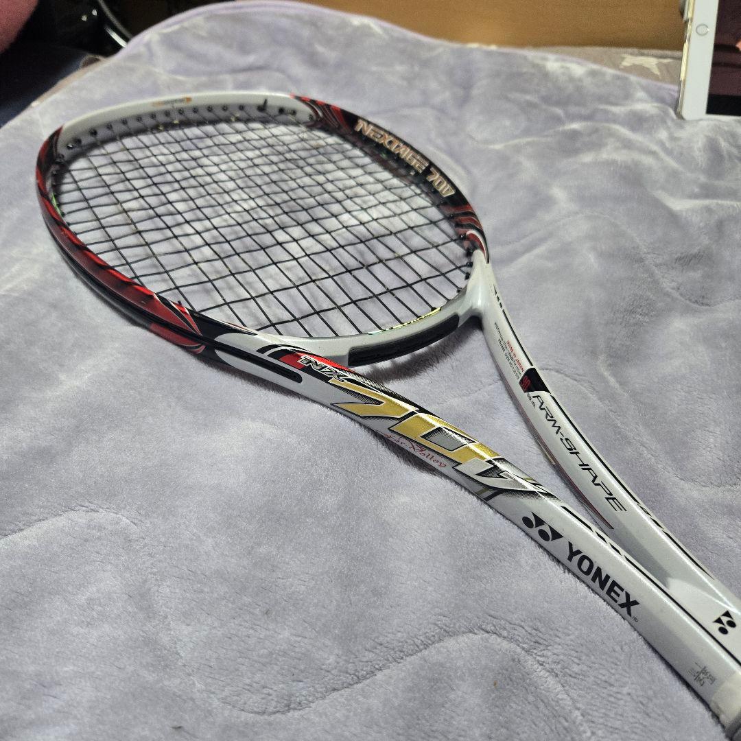 ソフトテニス ラケット ネクステージ 70v　レーザーラッシュ9v