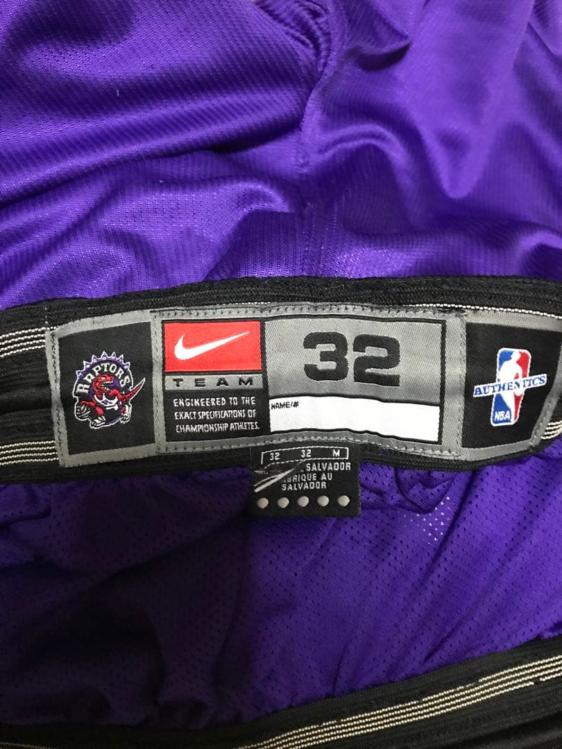 NBA ラプターズ　NIKE バスケットパンツ