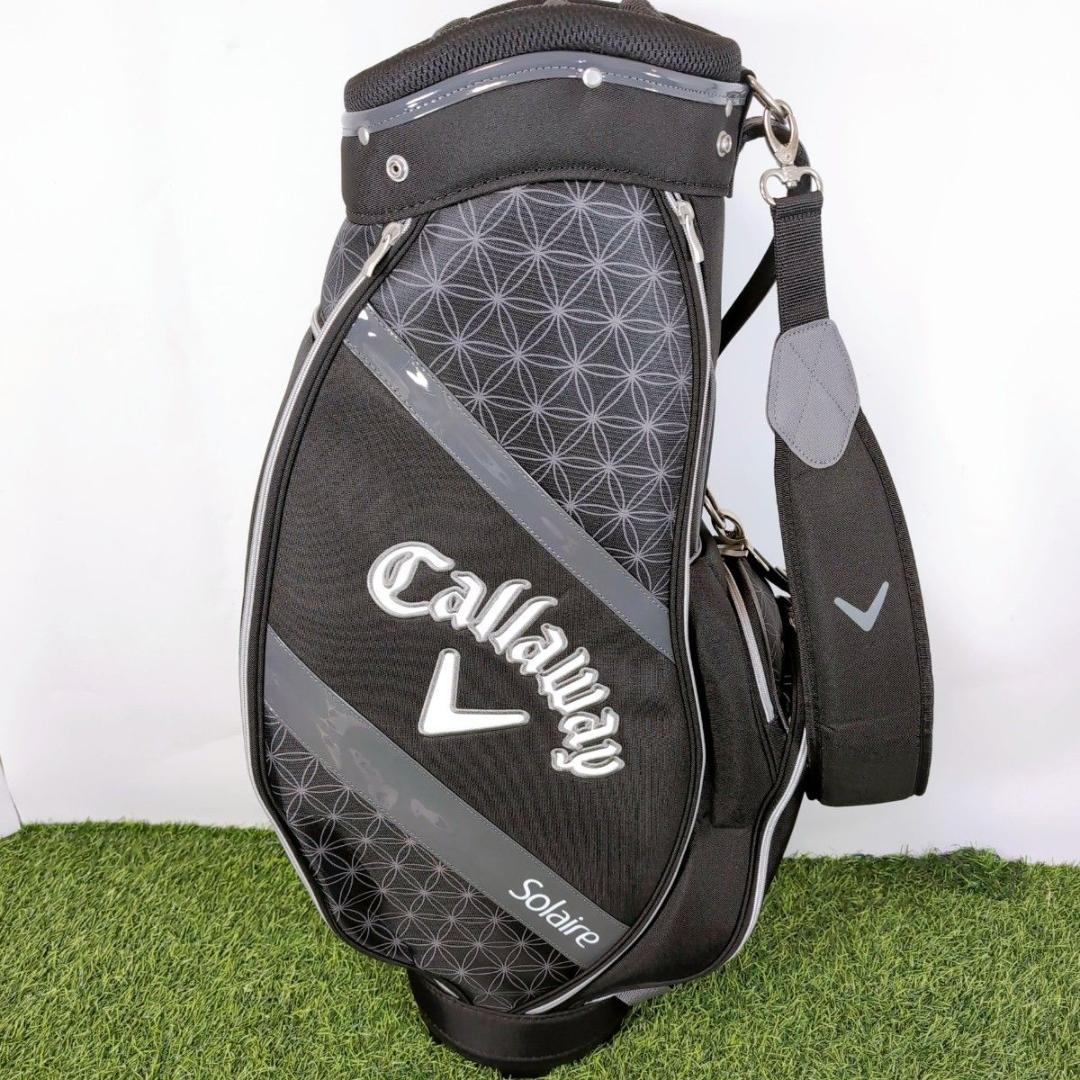 キャロウェイ ソレイル レディース L 女性用 ゴルフ8本セット ブラック 黒