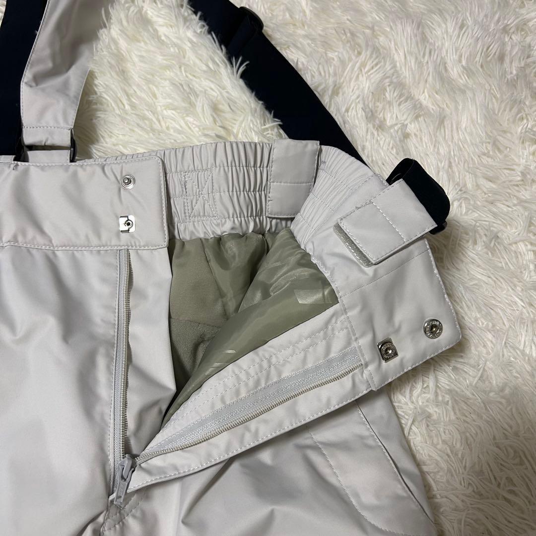 【美品】DESCENTE デサント スキーウェア 上下 シンプル イエロー Ｌ