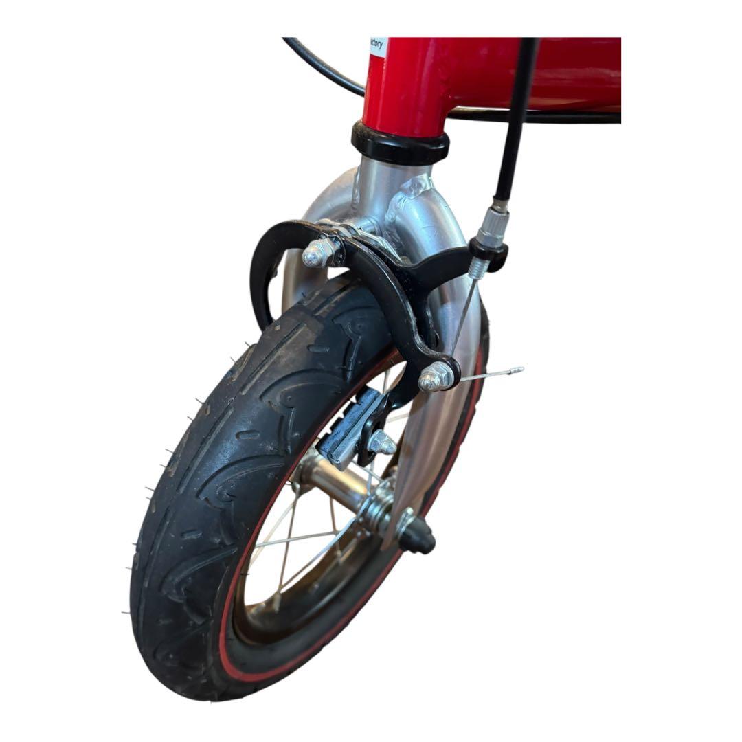 【スタンド付き】Henshin Bike へんしんバイク 12インチ レッド　赤