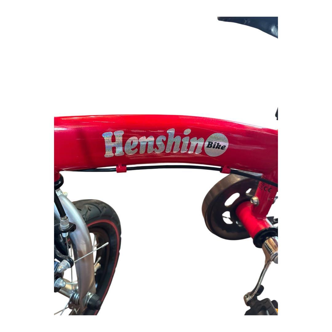 【スタンド付き】Henshin Bike へんしんバイク 12インチ レッド　赤