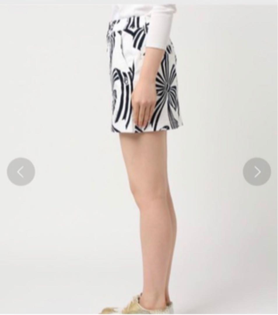 パーリーゲイツ リボン柄スカート