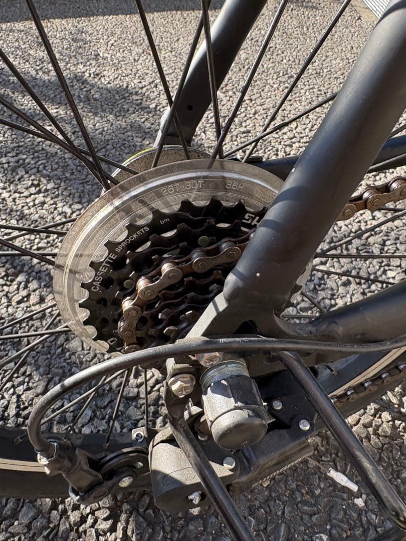 パナソニック電動自転車　オフタイム マットジェットブラック