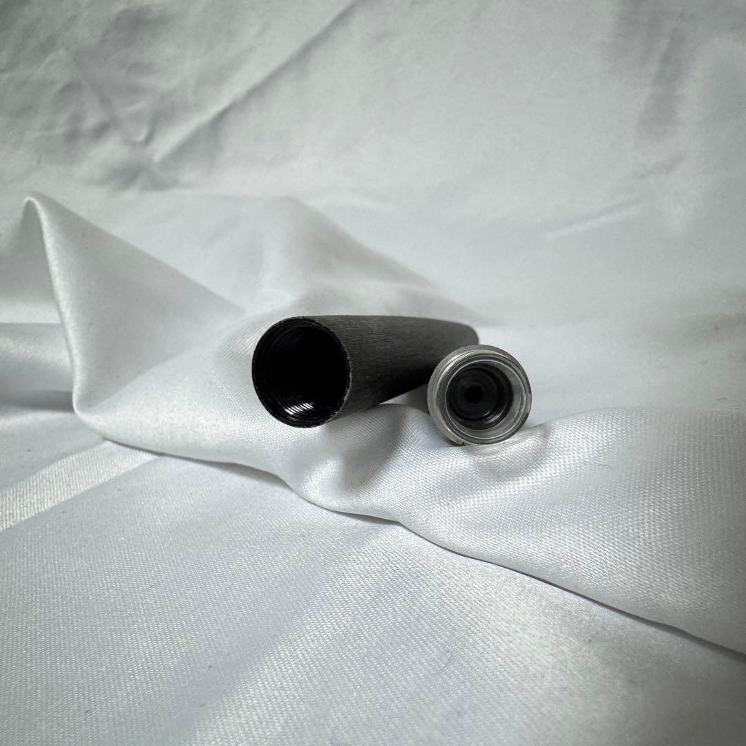 モンブラン 万年筆 木軸 585刻印 14K 未使用 本体のみ　グレー