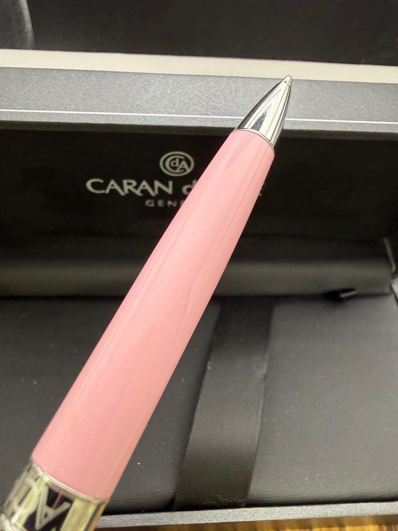 Caran d'Ache ボールペン レマン バイカラーローズ