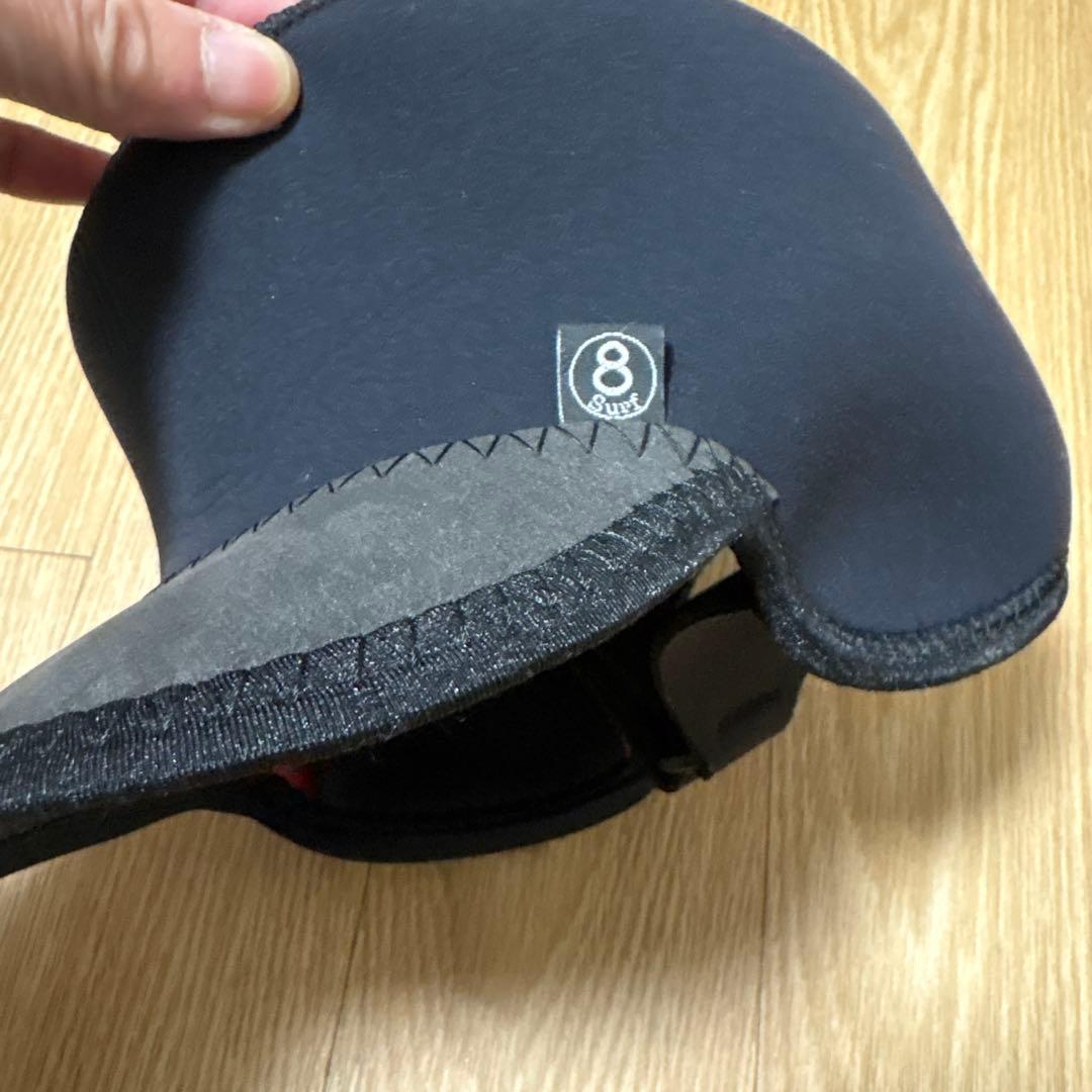 SURF8 マグマコア3mサーフキャップ 黒