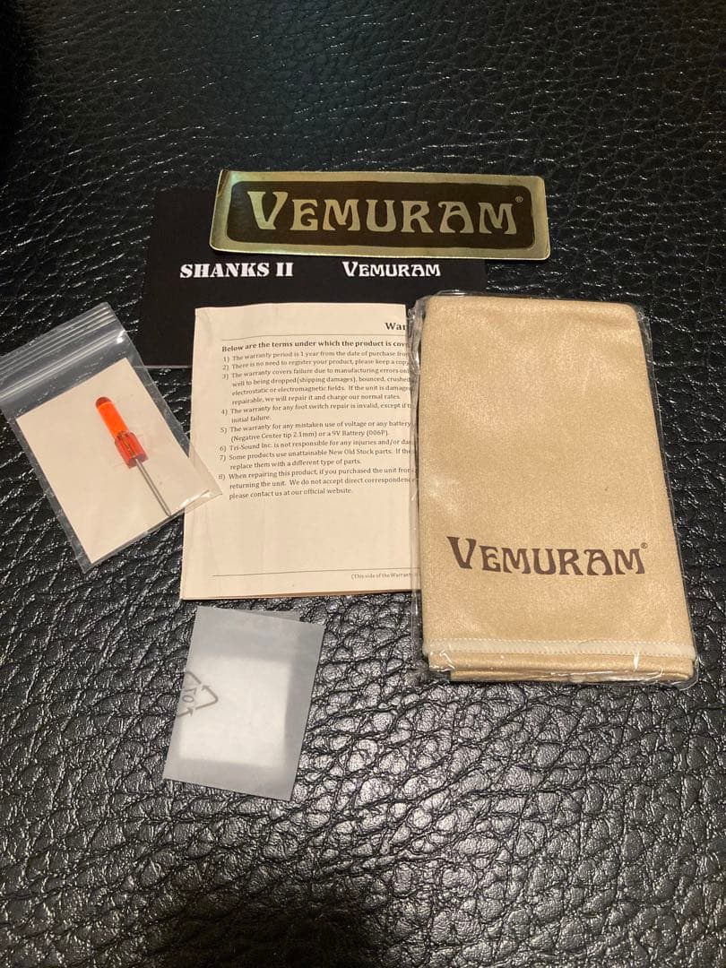 VEMURAM SHANKS II FUZZ BOOSTER ファズ　ブースター