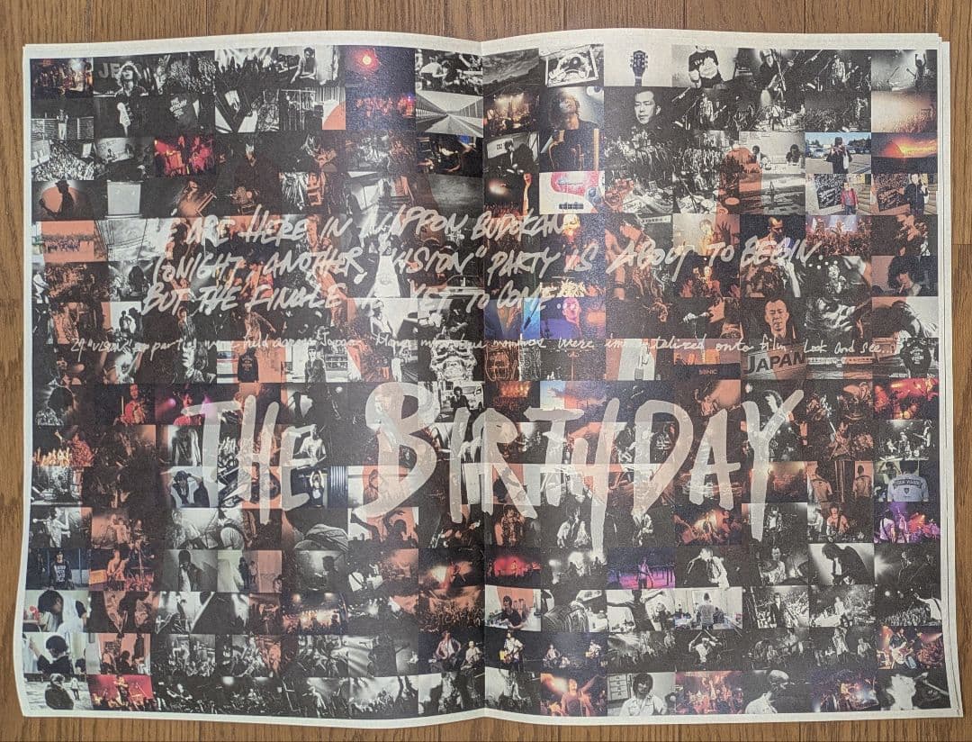 【The Birthday】　VISION　ツアータブロイド　レア