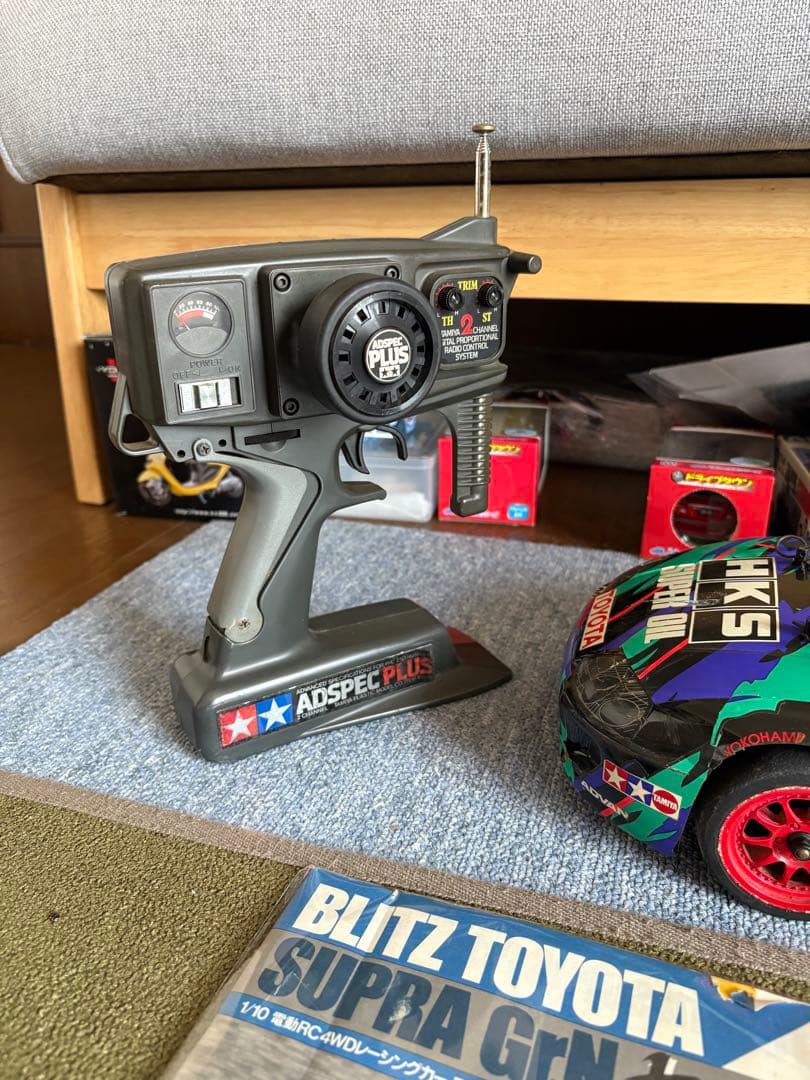 タミヤ　TA02？　スープラ　当時物　アドスペックプラス　まろ