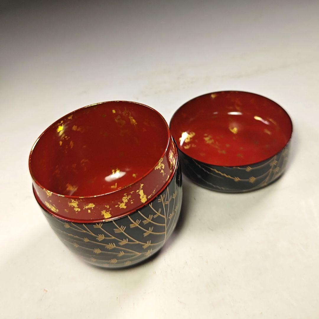 ウ262 棗『熊谷秀穂』『即中斎好　芽張柳蒔絵　大棗　共箱』漆塗　茶道具